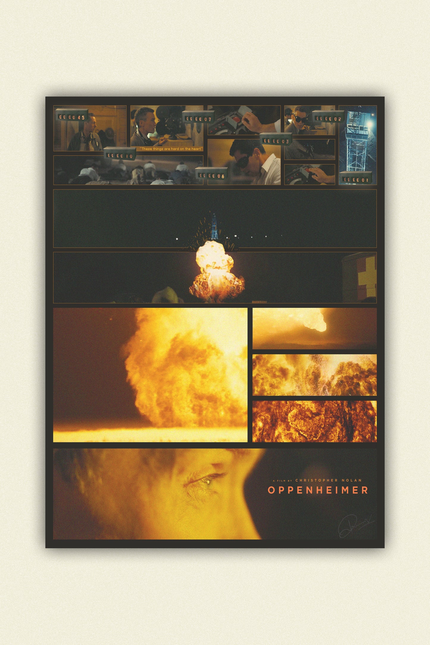Project Trinity — Oppenheimer Poster